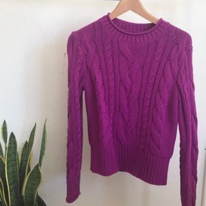 Knit sweater